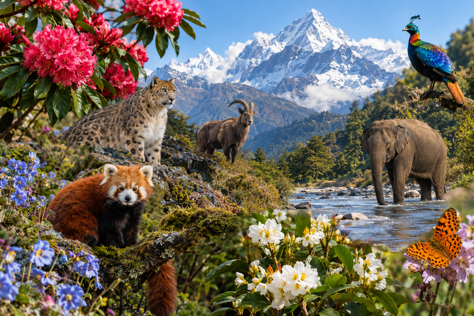 Flora and Fauna in Nepal